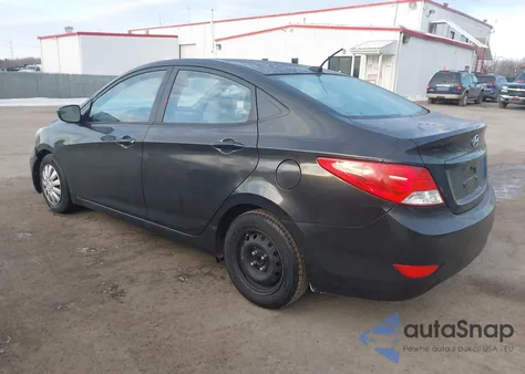 2014 Hyundai Accent Gls z USA, uszkodzony, nr VIN KMHCT4AE1EU649386